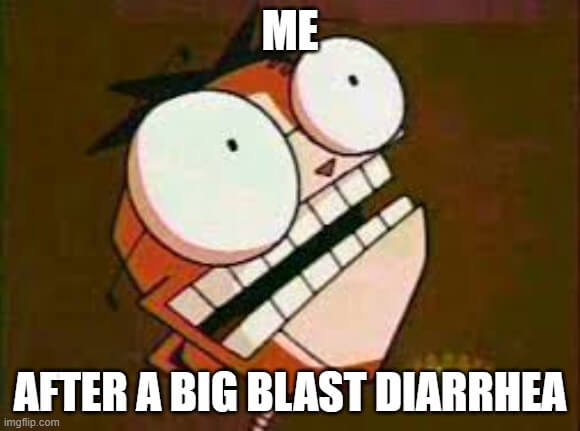 after a big blast diarrhea meme