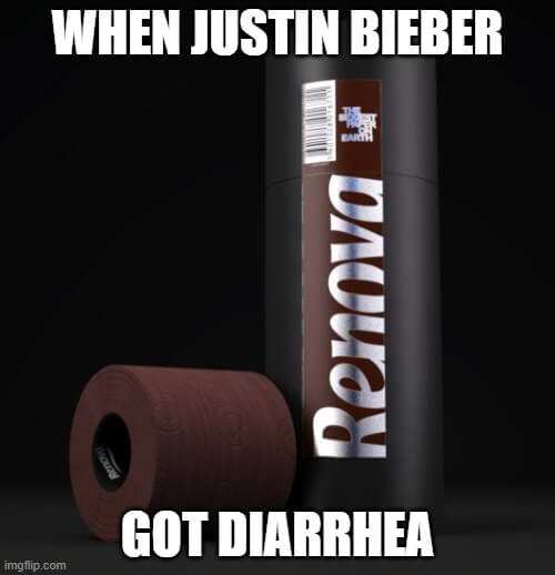 premium toilet paper diarrhea meme