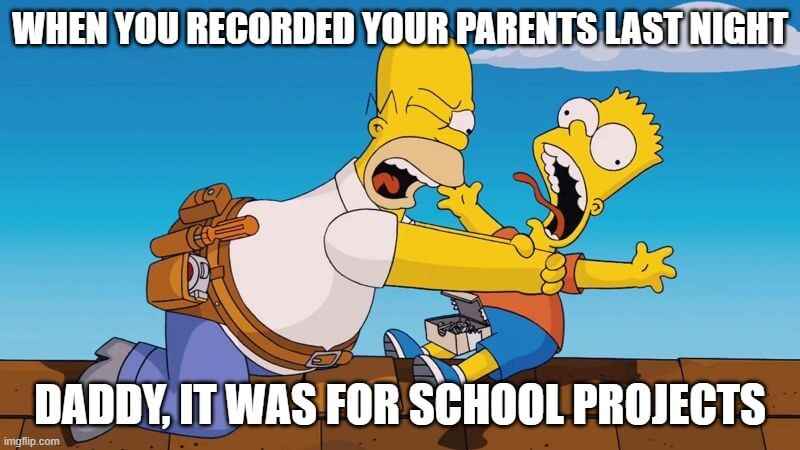 school projects choking meme