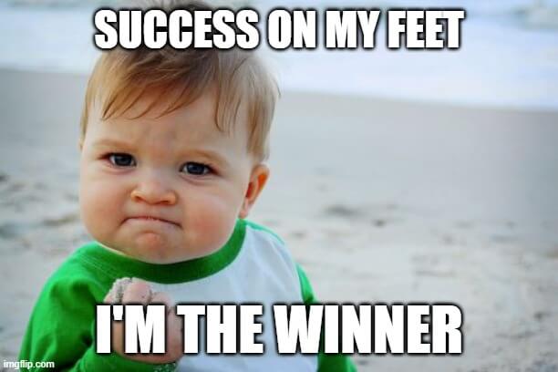 success on my feet winner