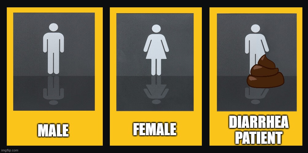 toilet sign board nowadays