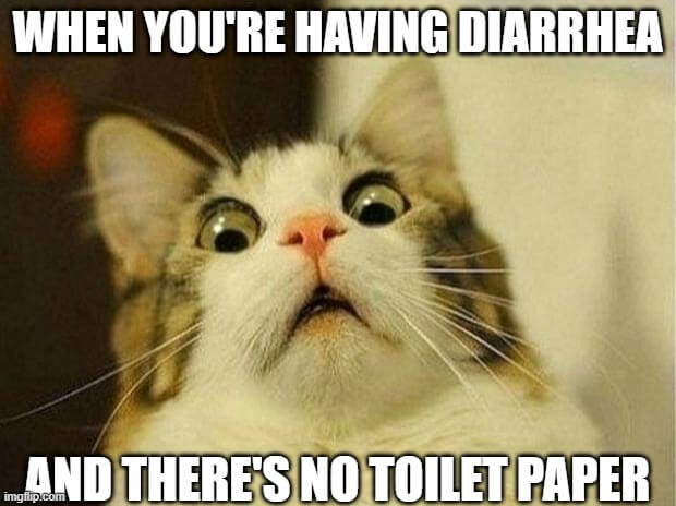 when you are having diarrhea meme