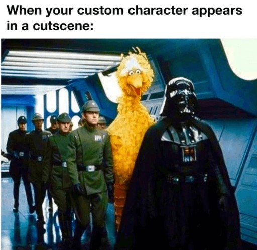 undercover big bird meme