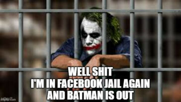 facebook jail meme