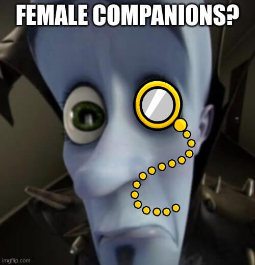 female companions megamind meme