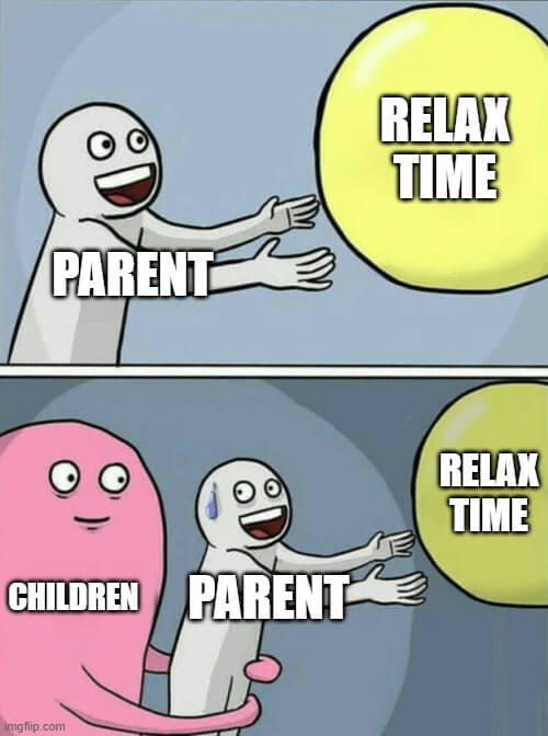 funny relaxing meme