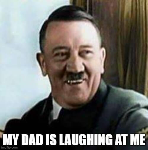 hitler laughing memes
