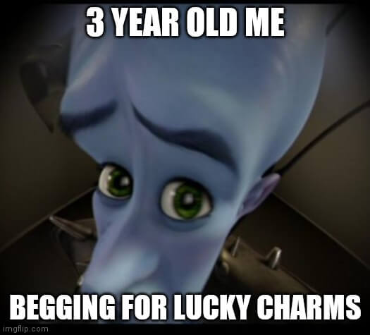lucky charms megamind face memes