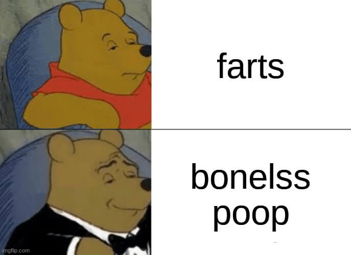 pooh poop meme