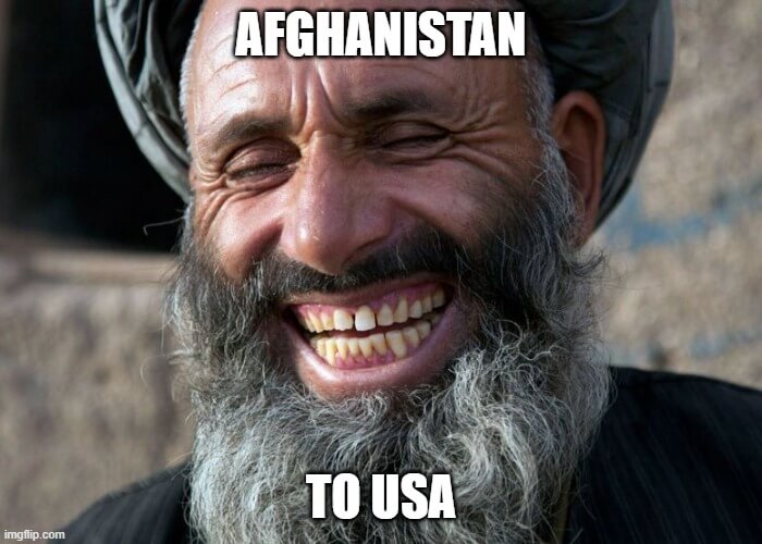 taliban laughing meme