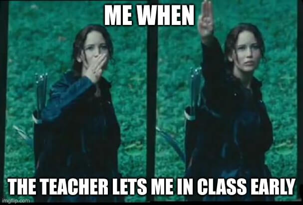 teacher let me in class meme