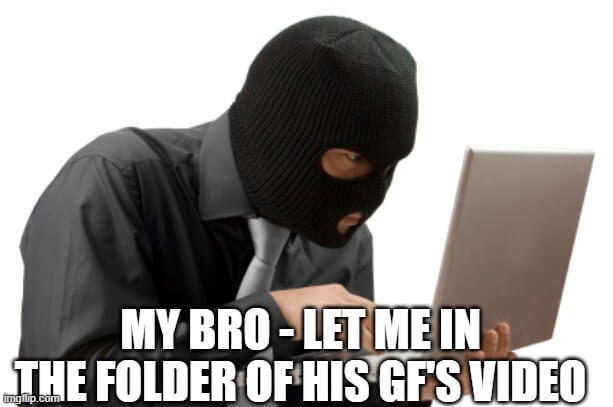 theft let me in meme