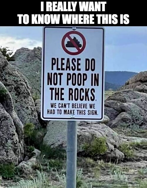 warning poop meme