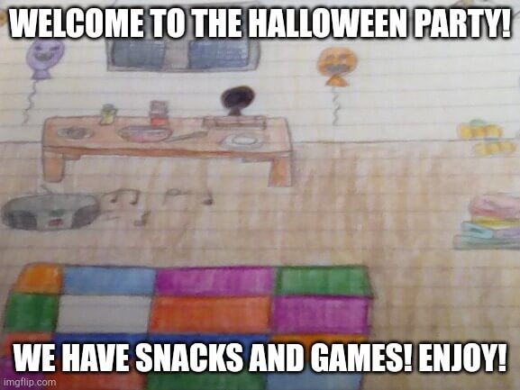 welcome to Halloween party meme