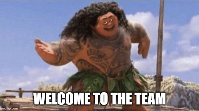 welcome to the team memes
