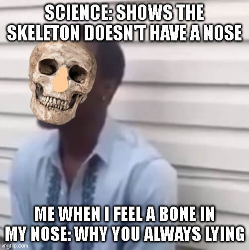 do not skeleton meme