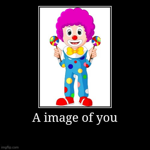 image of my clown friend meme