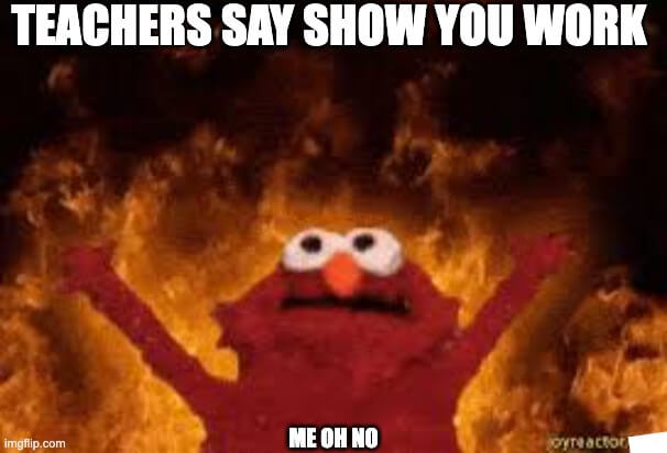 burning elmo meme
