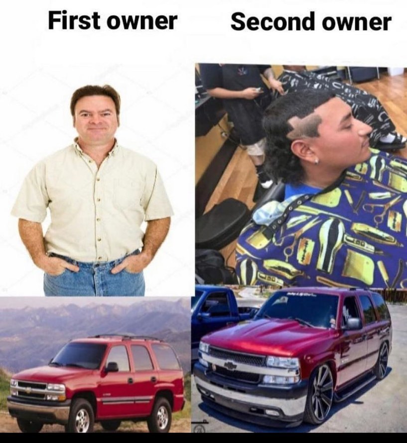 first owner car takuache meme