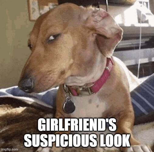 suspicious meme