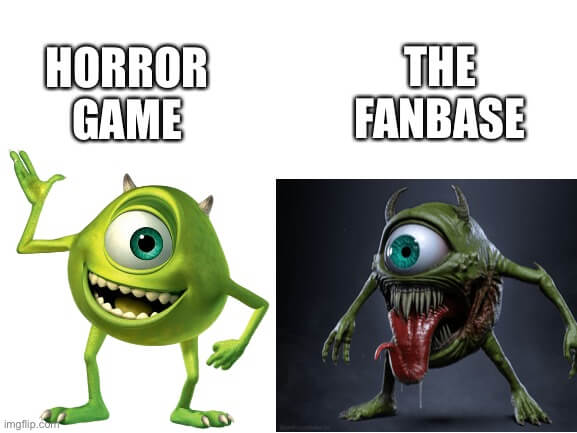 the real look of mike wazowski meme