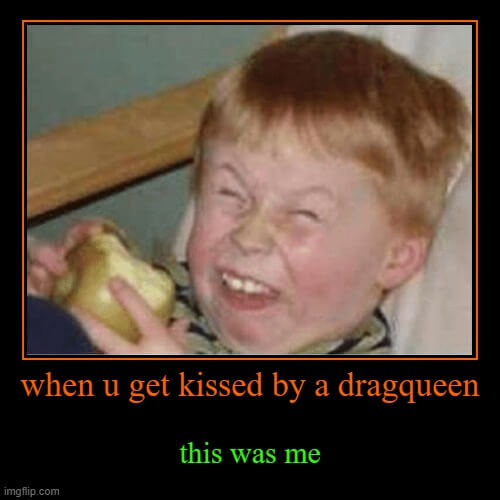 when you get kissed meme